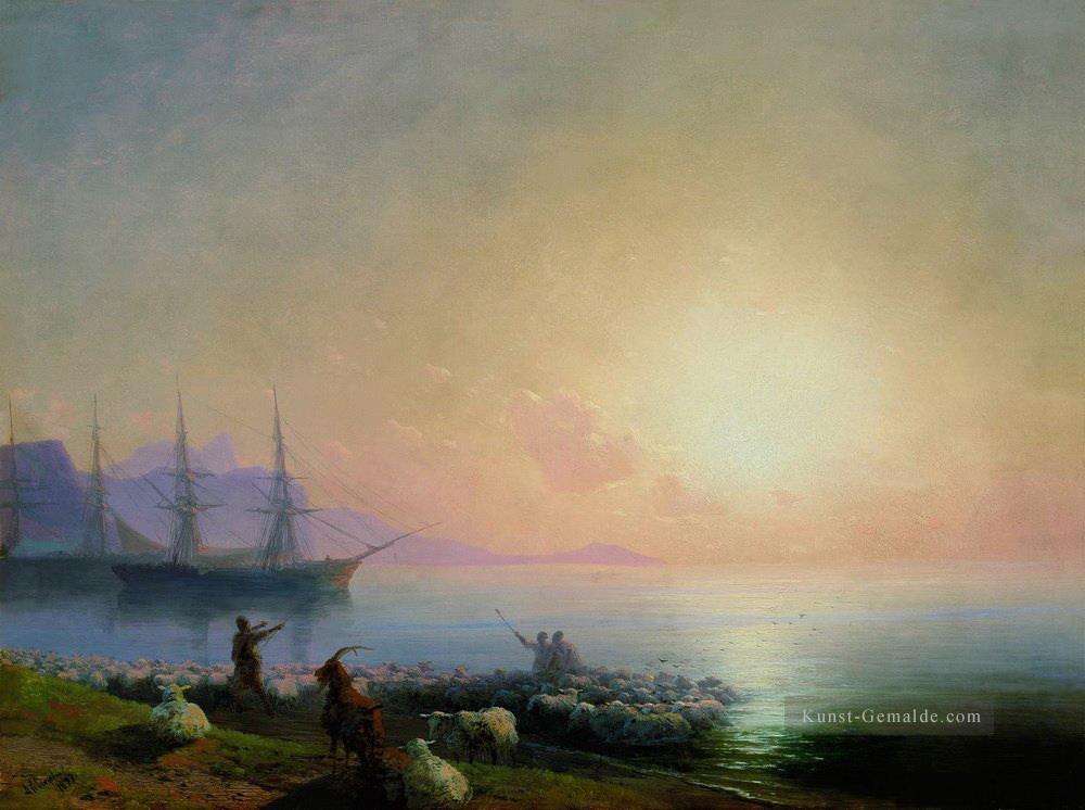 Ivan Aivazovsky sheepdip Seestücke Ölgemälde